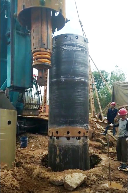 本钱节约几百万，，，，，，，这台旋挖是我的摇钱树