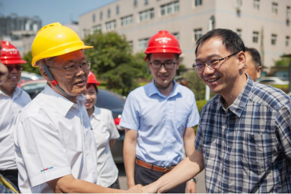 商务部相助司刘民强副司长一行调研8188cc威尼斯智能