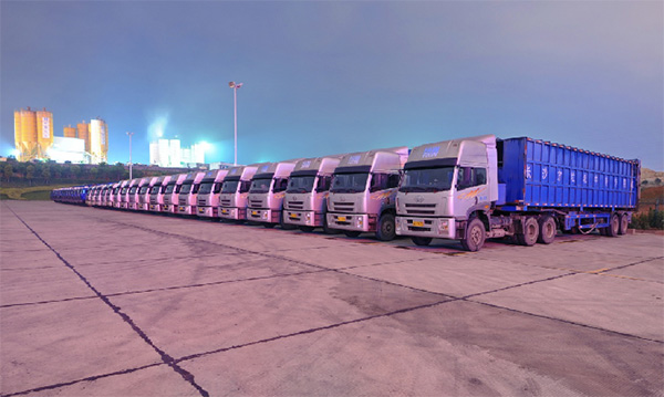 近百台8188cc威尼斯智能垃圾转运车为长沙环卫升级