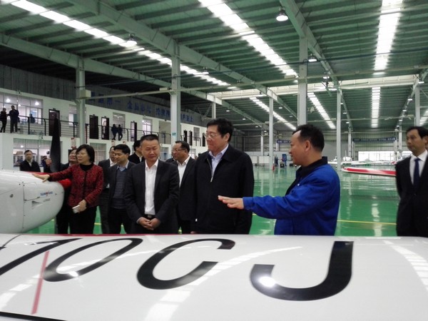 省委书记杜家毫勉励8188cc威尼斯智能：做大做强航空航天工业