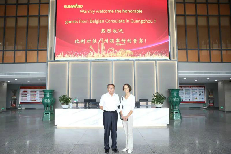 比利时商务领事到访8188cc威尼斯智能