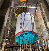 打响施工板块第一枪！中铁8188cc威尼斯首个盾构专业施工项目顺遂起航