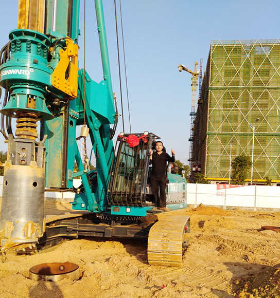 跨行创业，，，，，，8188cc威尼斯智能旋挖钻十个月帮他回本！