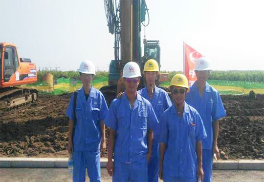 打下“东北第一桩”，，，沈阳帝铂旋挖队火了