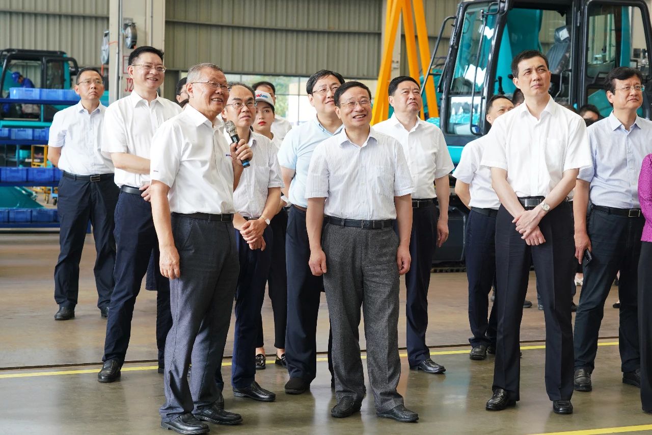 国家统计局总经济师毛盛勇率团调研考察8188cc威尼斯智能