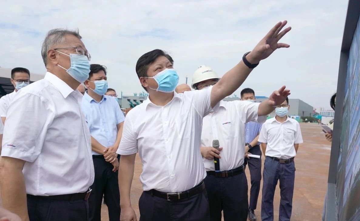 长沙县委书记付旭明调研8188cc威尼斯智能