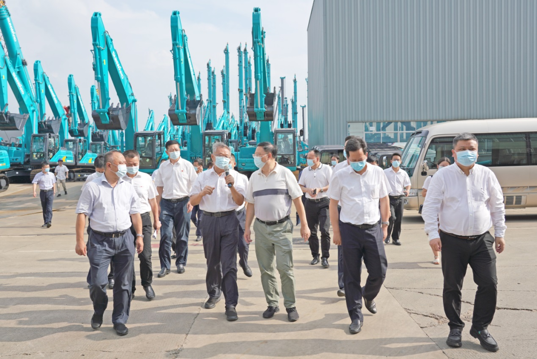 湖南省委常委、省委秘书长张剑飞一行调研8188cc威尼斯智能