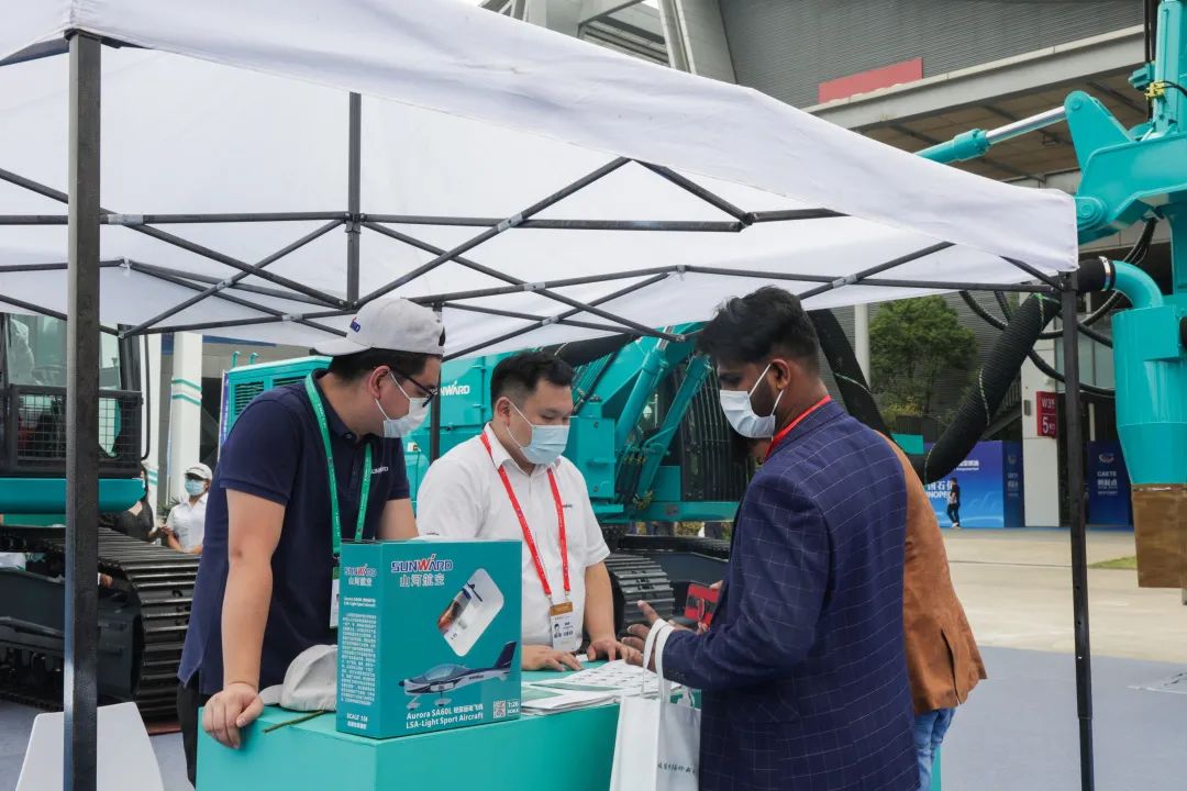 亮相中非经贸展览会！8188cc威尼斯智能尽展工程机械国产品牌魅力