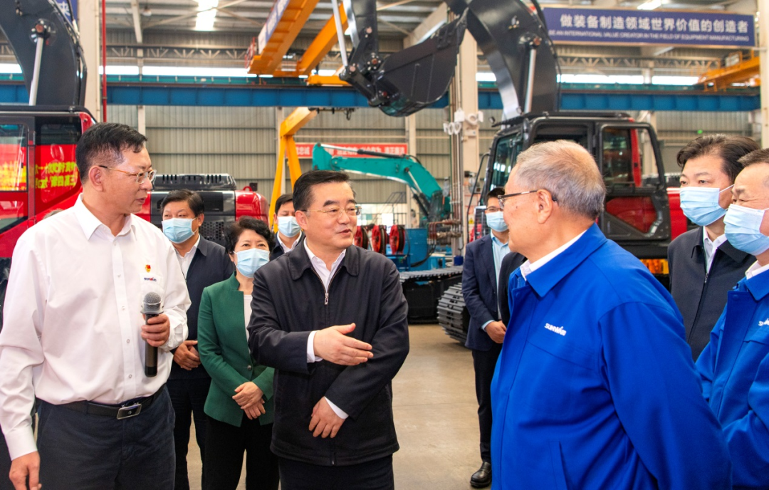 湖南省委书记张庆伟调研8188cc威尼斯智能