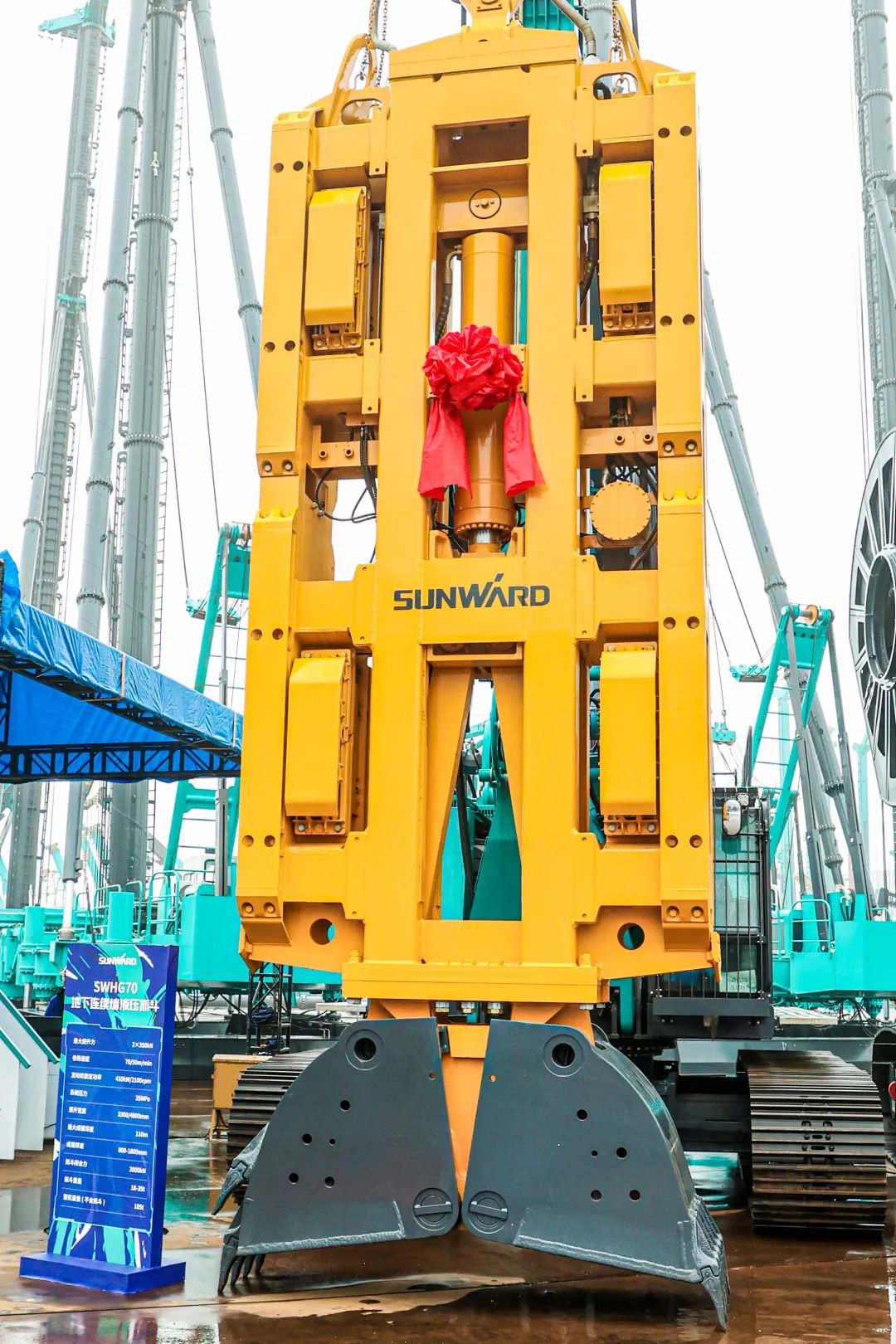 打造“明星产品”！8188cc威尼斯智能地下一连墙液压抓斗乐成宣布