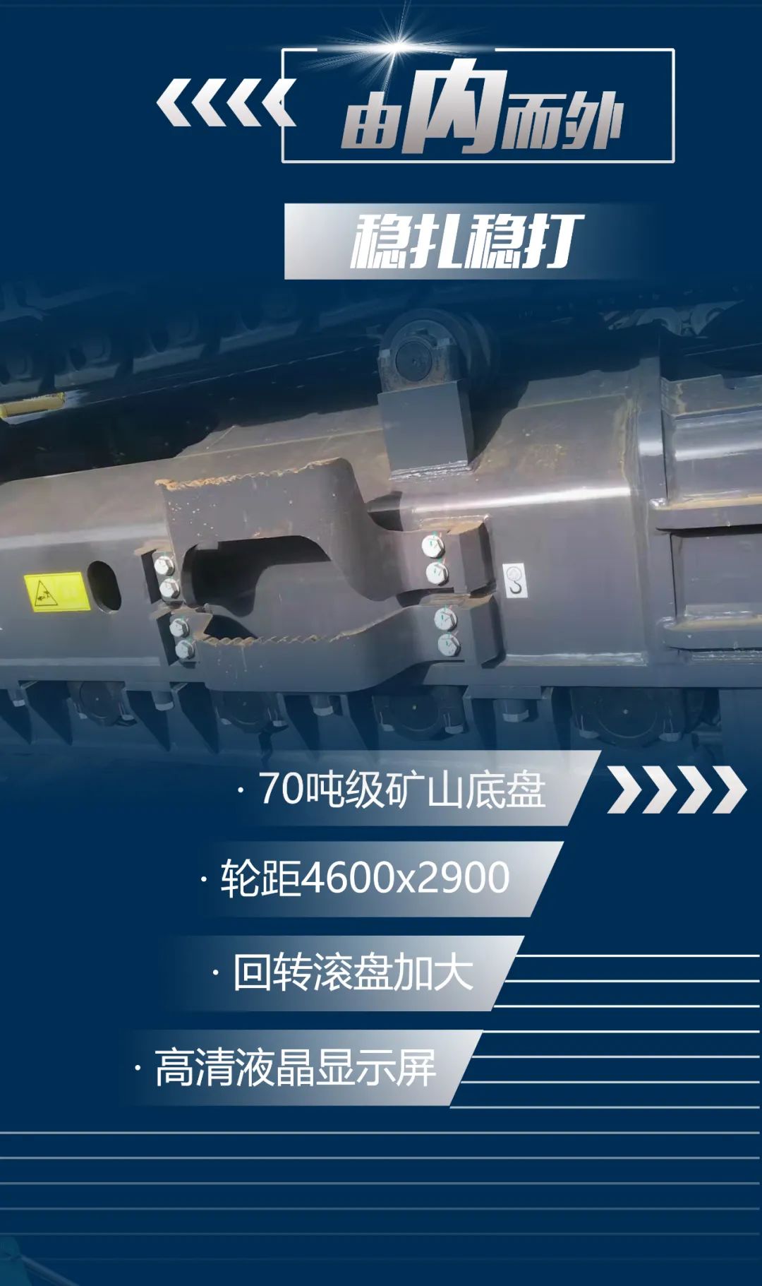 一图读懂 | 又一矿山重载施工利器！8188cc威尼斯智能SWE650FB破碎锤重磅亮相