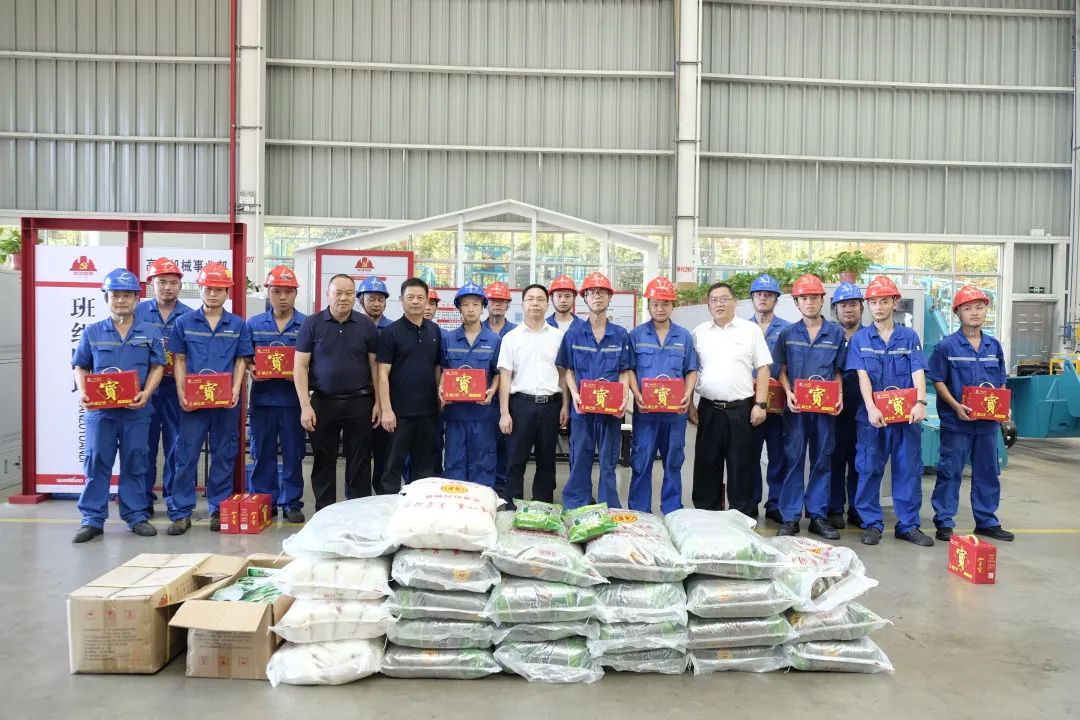 长沙市总工会慰问8188cc威尼斯智能一线员工