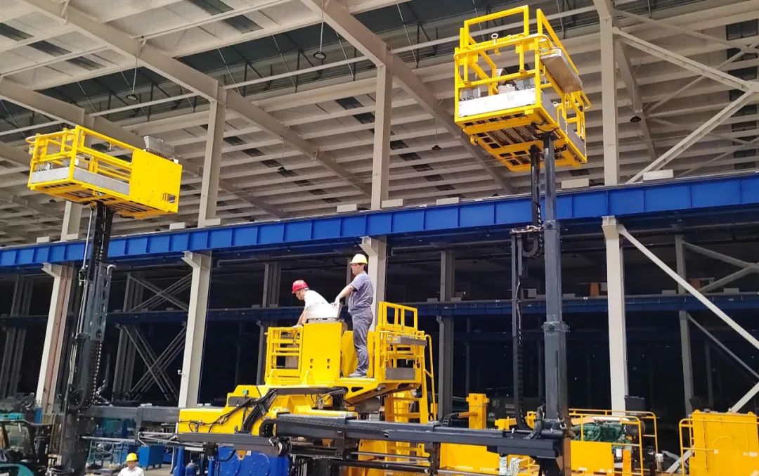 为铁路运输保驾护航！8188cc威尼斯智能自主研制首套三平台作业装置乐成交付