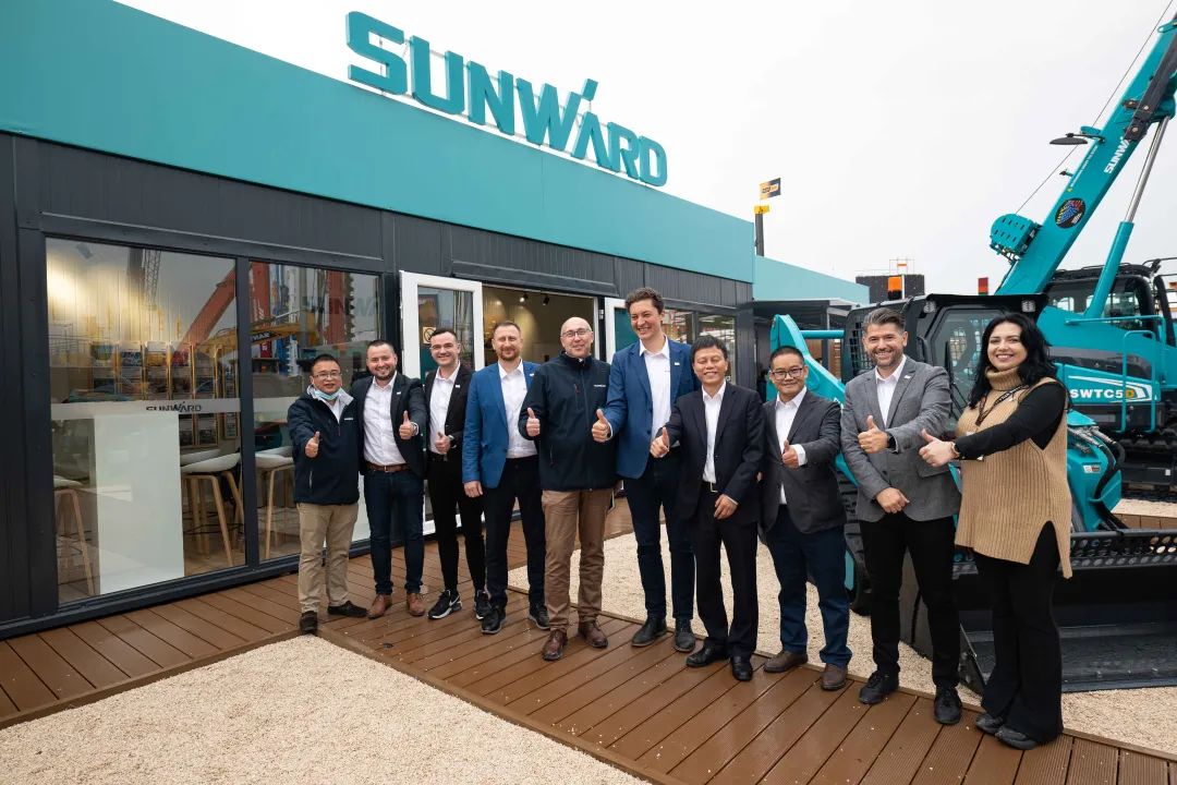 Bauma 2022 | 一连加码欧洲高端市场，，，，，，，“8188cc威尼斯绿”闪灼德国慕尼黑