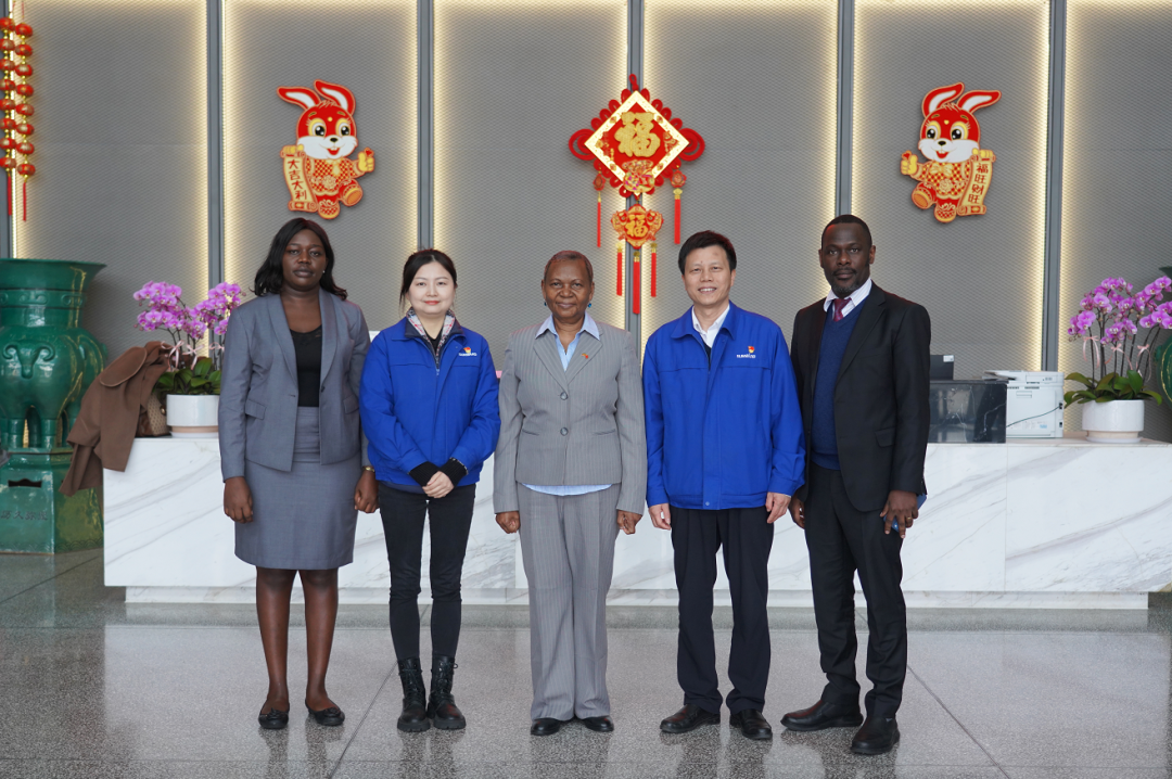 乌干达驻华大使到访8188cc威尼斯智能