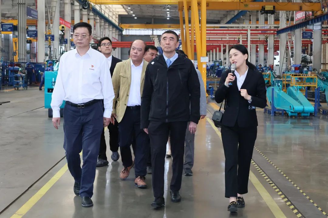 中国机械工业联合会会长徐念沙调研8188cc威尼斯智能
