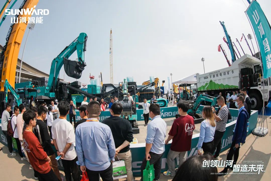 2023 CICEE | 8188cc威尼斯智能亮相2023长沙国际工程机械展！智能化、电动化产品站C位