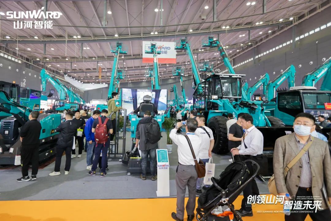 2023 CICEE | 8188cc威尼斯智能亮相2023长沙国际工程机械展！智能化、电动化产品站C位