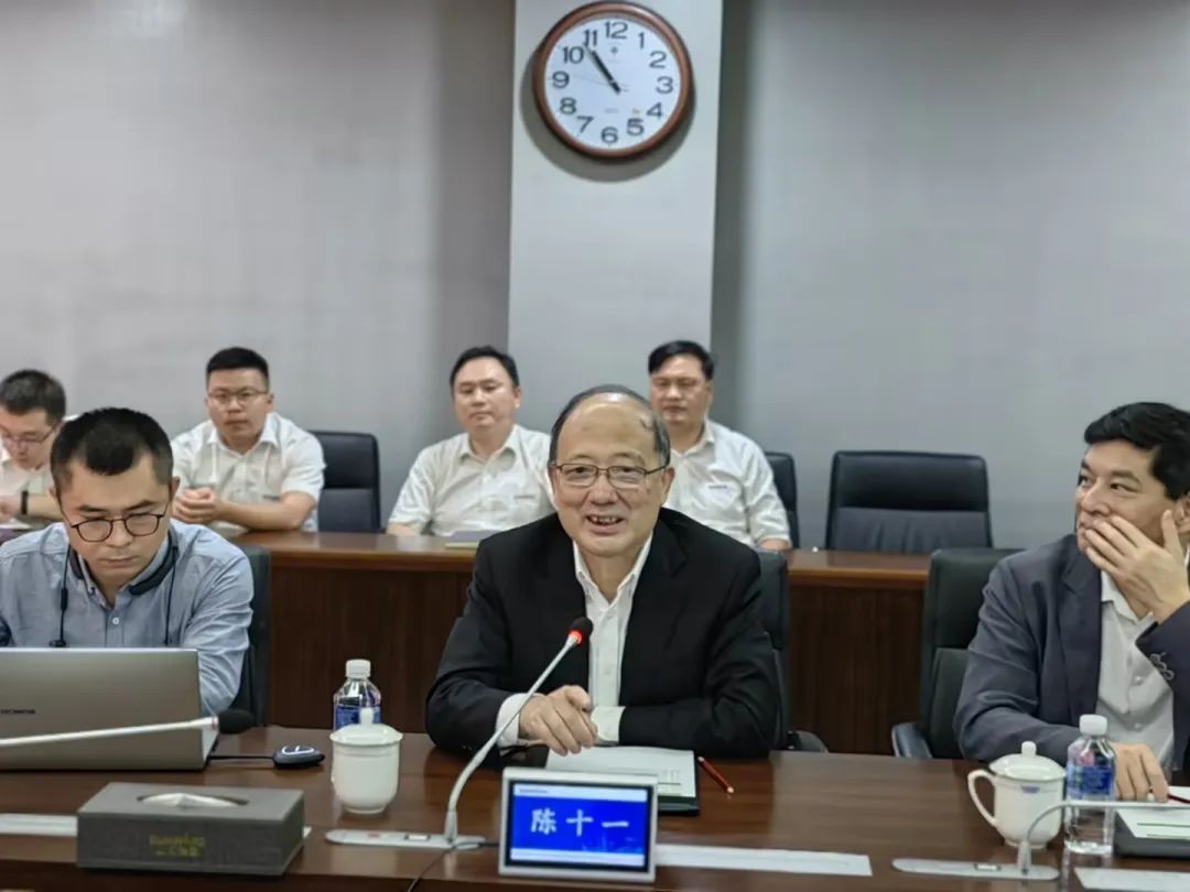 中国科学院院士陈十一率队到访8188cc威尼斯智能