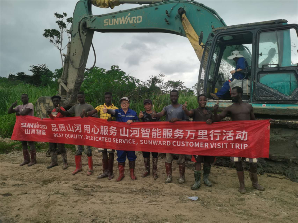 品质8188cc威尼斯，，，，，，专心折务！8188cc威尼斯智能效劳万里行活动走进非洲加纳