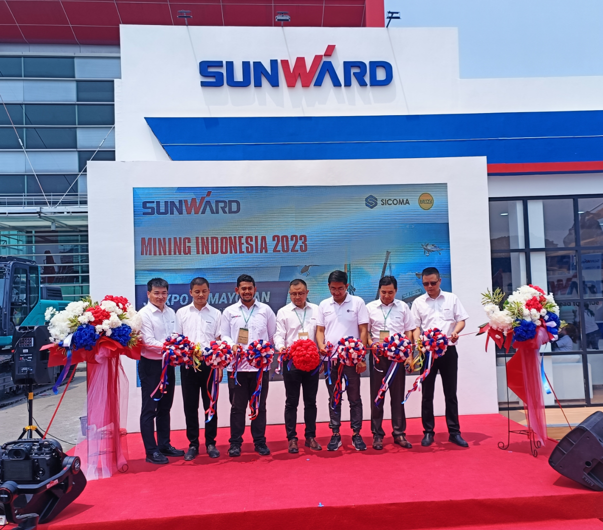 深耕细作，，，，，，，逆势增添！8188cc威尼斯智能艳服亮相印尼雅加达矿业展