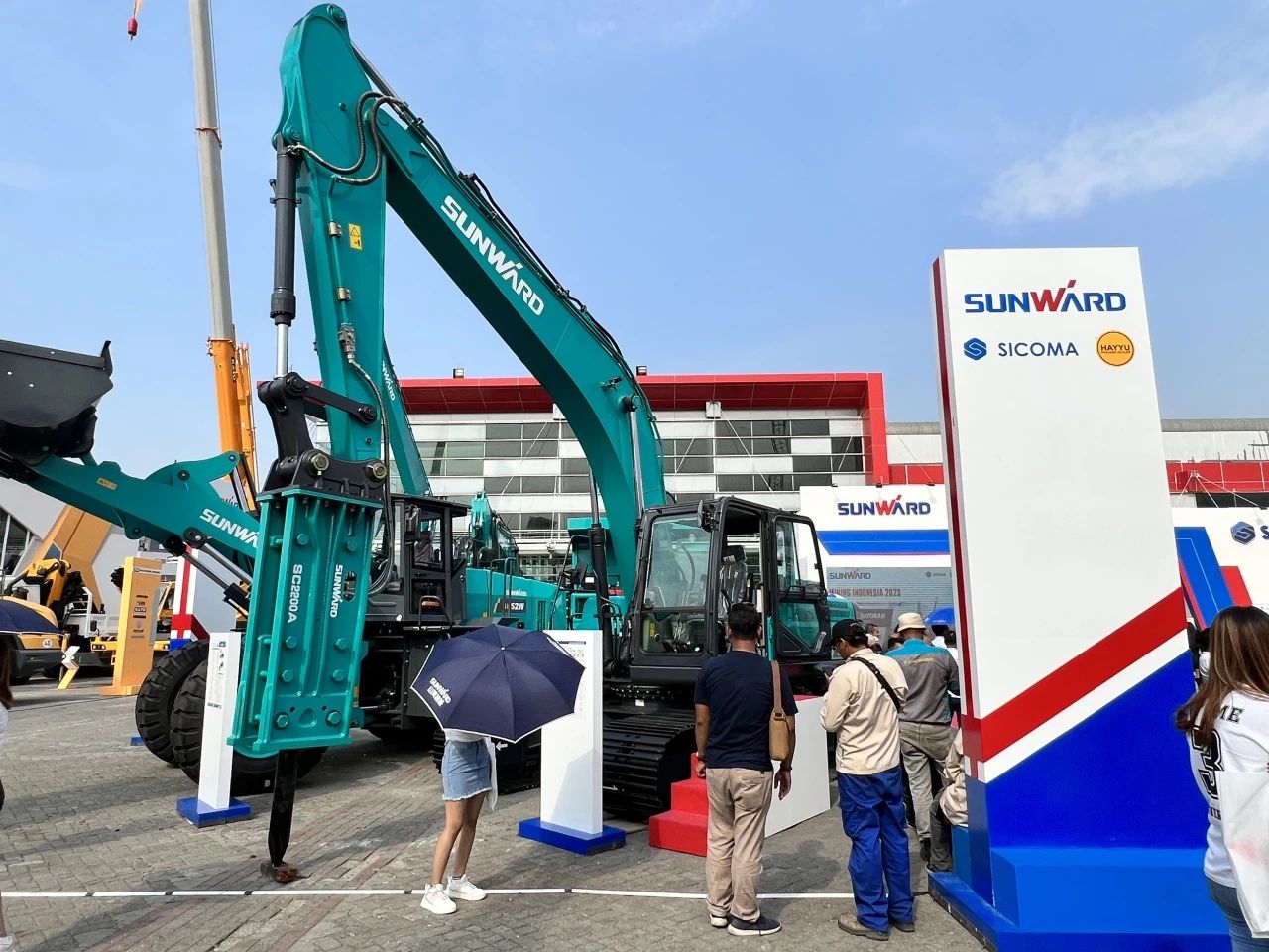 深耕细作，，，，，，，逆势增添！8188cc威尼斯智能艳服亮相印尼雅加达矿业展