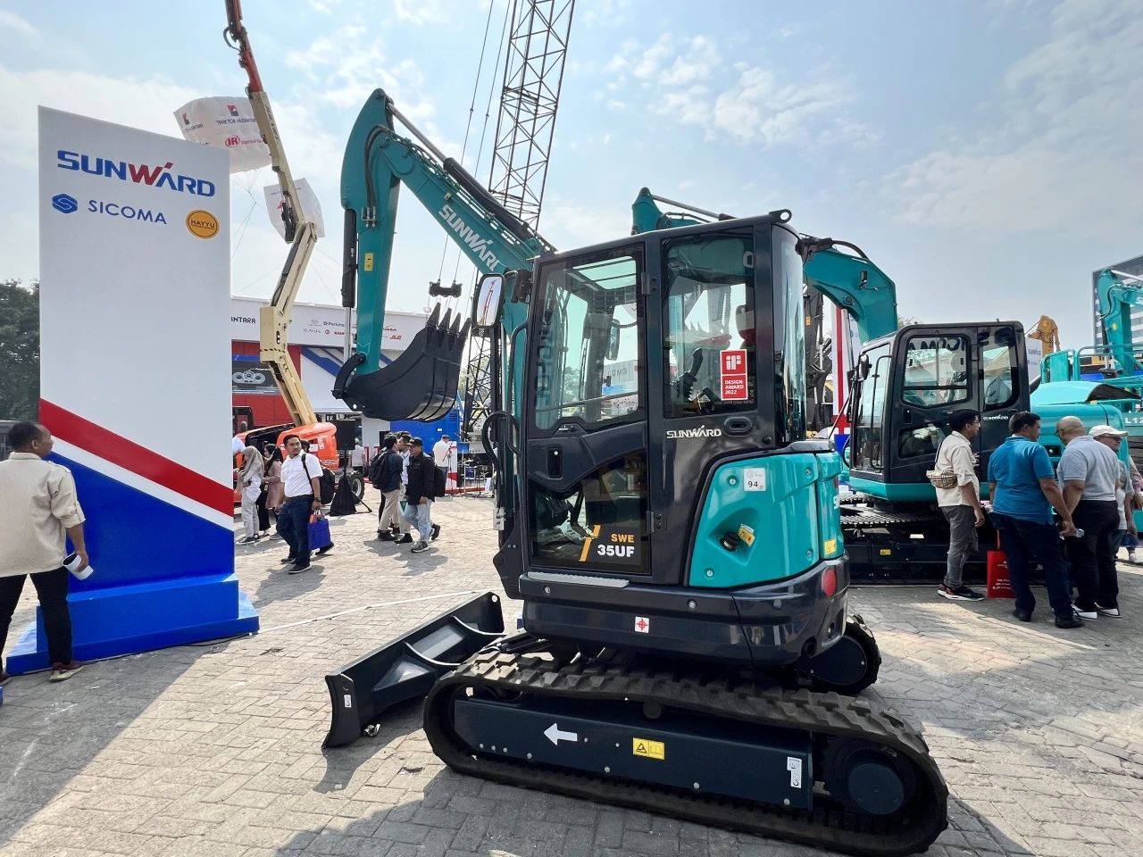 深耕细作，，，，，，，逆势增添！8188cc威尼斯智能艳服亮相印尼雅加达矿业展