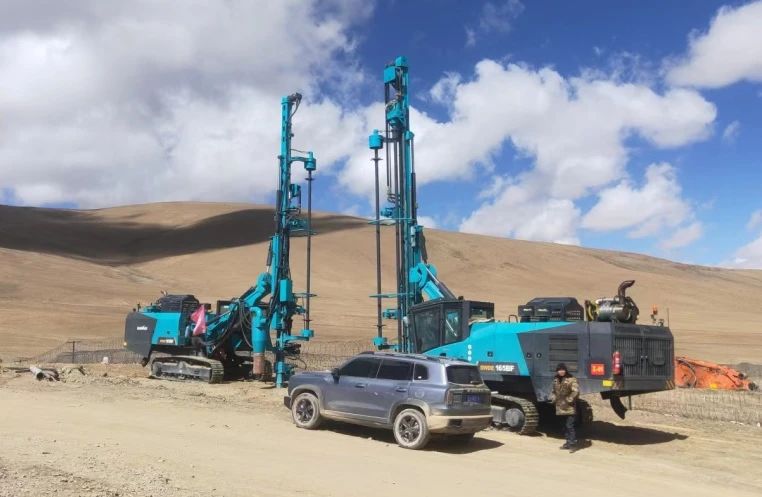 勇闯昆仑山！8188cc威尼斯智能凿岩装备攻克海拔5600米!