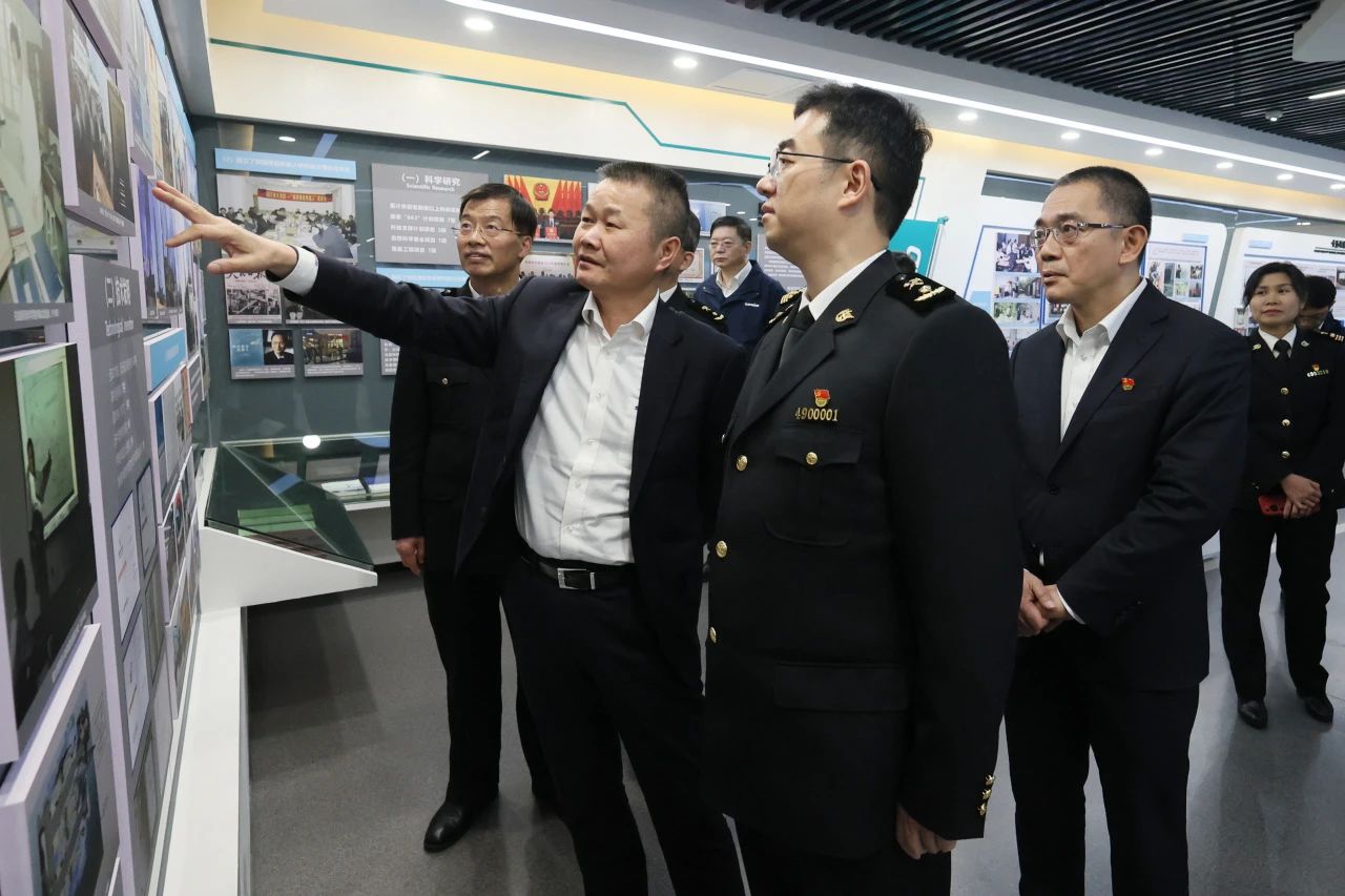 长沙海关党委书记、关长沈大为调研8188cc威尼斯智能