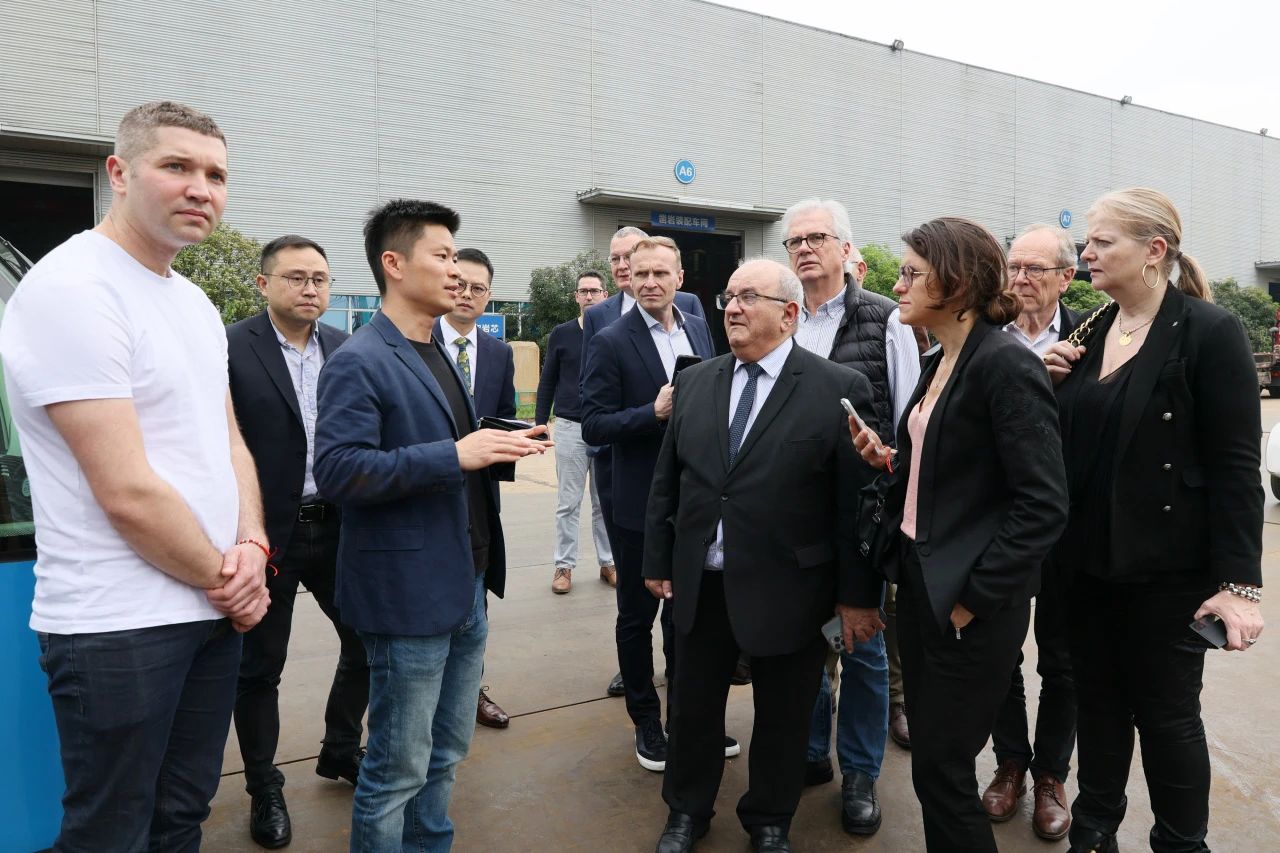 蒙达尔纪市代表团一行考察8188cc威尼斯智能