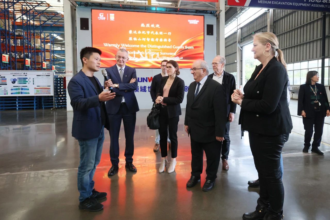 蒙达尔纪市代表团一行考察8188cc威尼斯智能