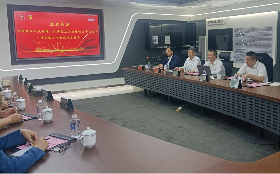 国家油气田井控应抢救援川庆队庞平一行调研8188cc威尼斯智能
