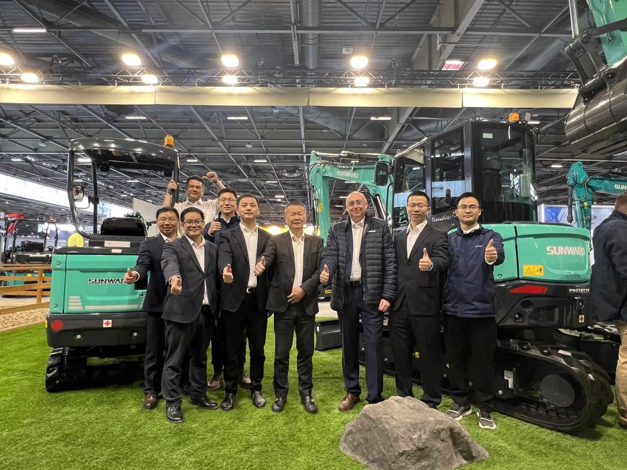 赢战INTERMAT 2024！8188cc威尼斯智能土方机械深耕全球高端市场