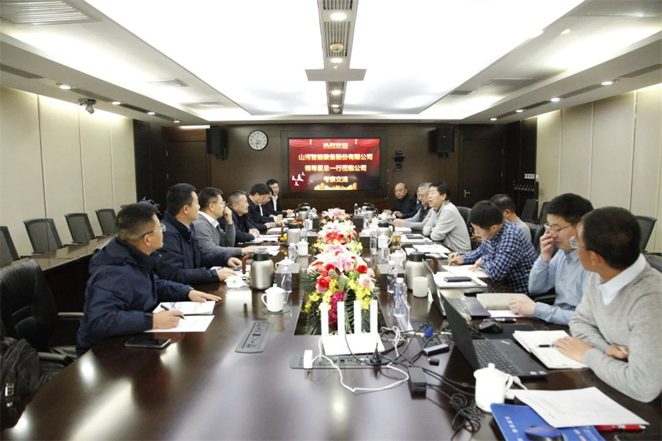 8188cc威尼斯智能总司理夏志宏带队造访中电建振冲建设工程股份有限公司