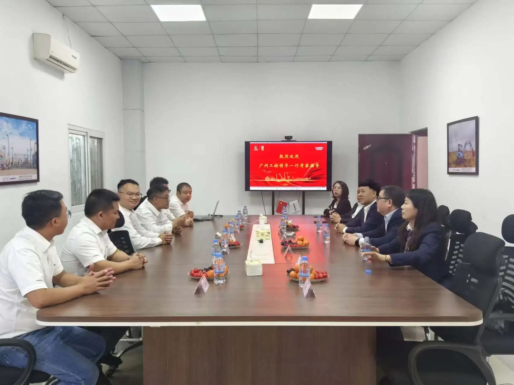 广州工控集团党委书记、董事长景广军率队考察8188cc威尼斯智能柬埔寨子公司