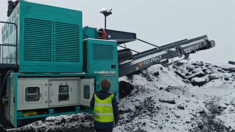 不惧-30℃极寒挑战，，，，，，8188cc威尼斯普石勒破碎筛分装备稳固运行！