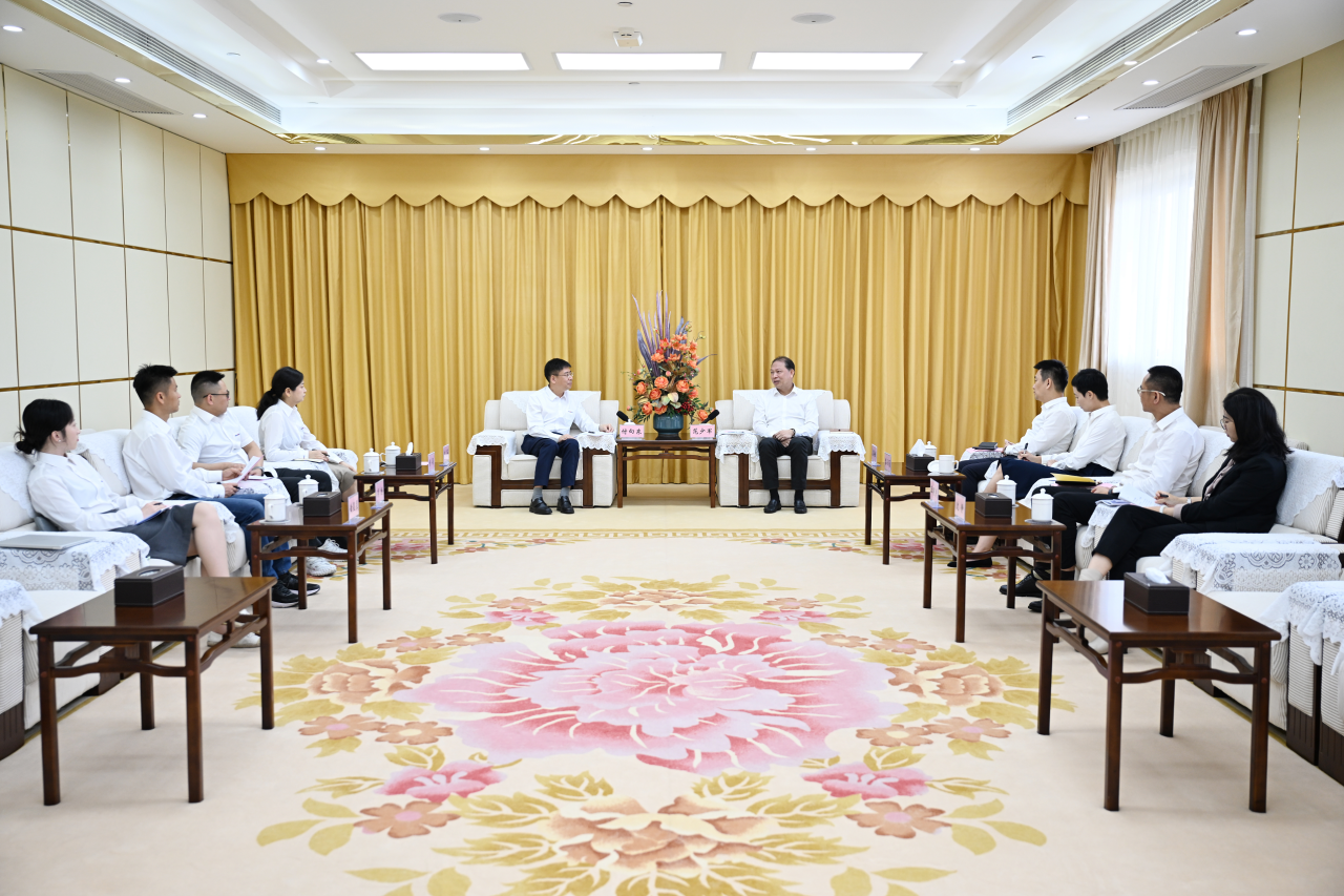 范少军会见8188cc威尼斯智能董事长付向东