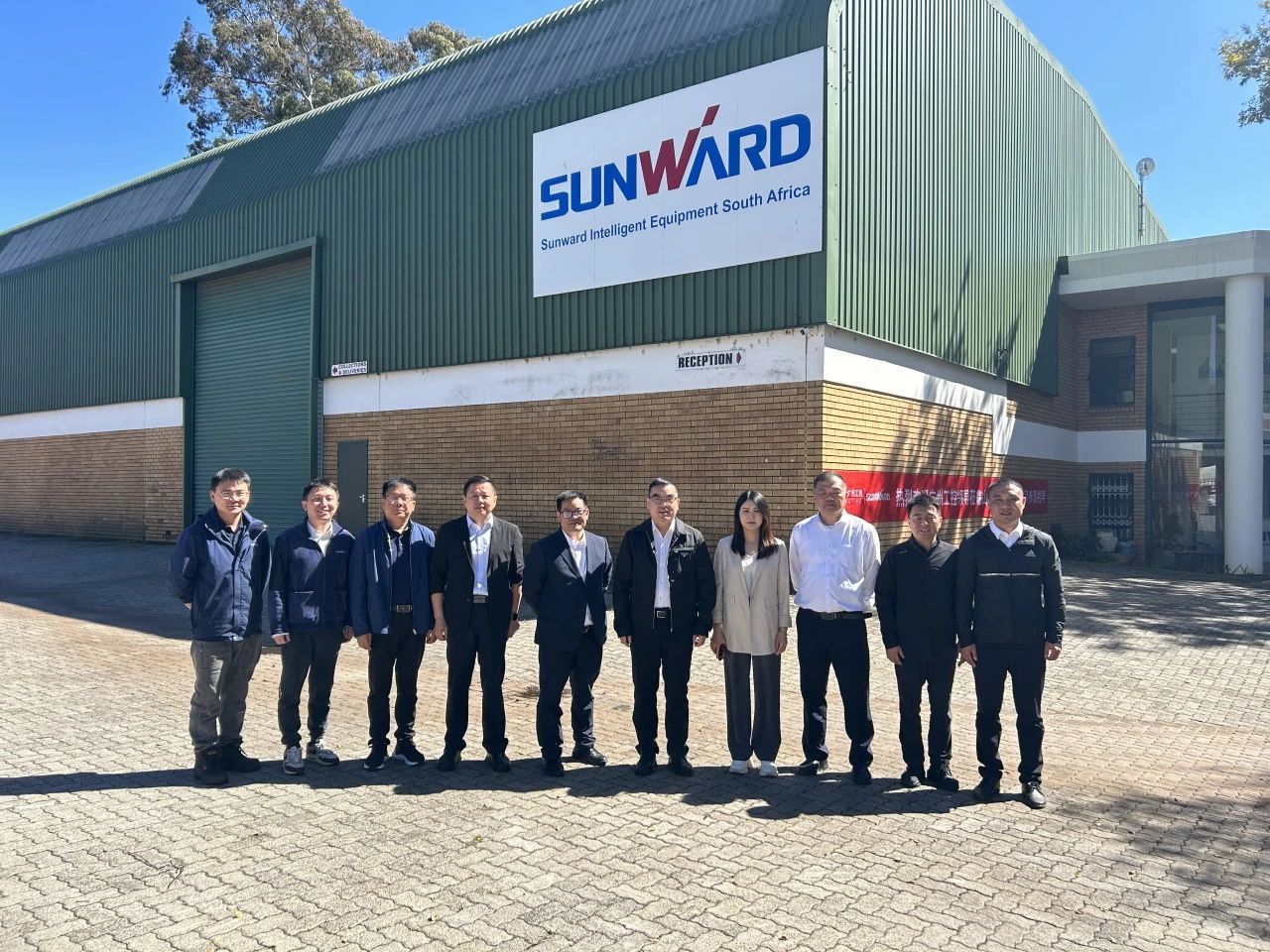 广州工控集团总司理王福铸率队考察8188cc威尼斯智能南非子公司