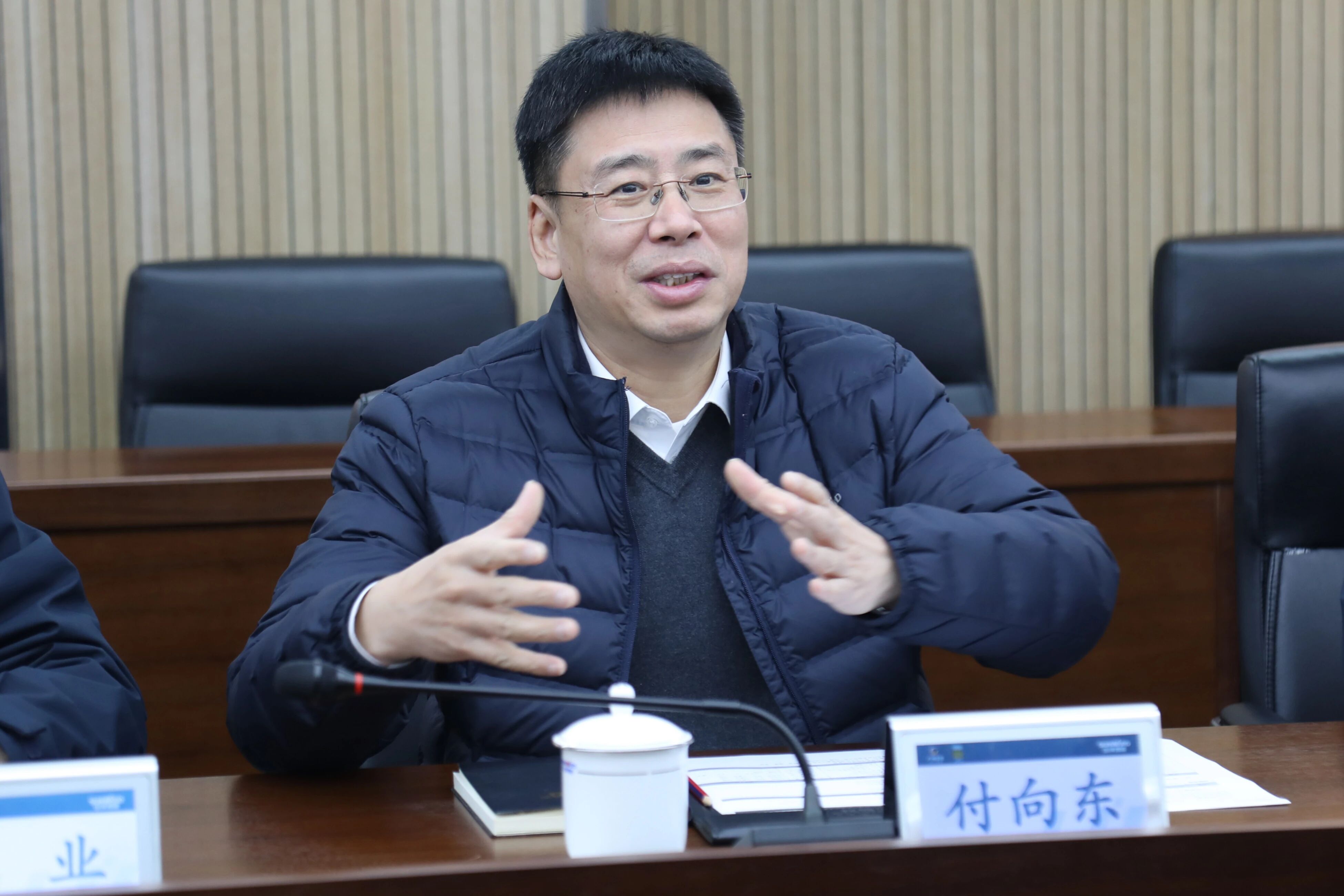 中国出口信用包管公司湖南分公司认真人蔡旺到访8188cc威尼斯智能