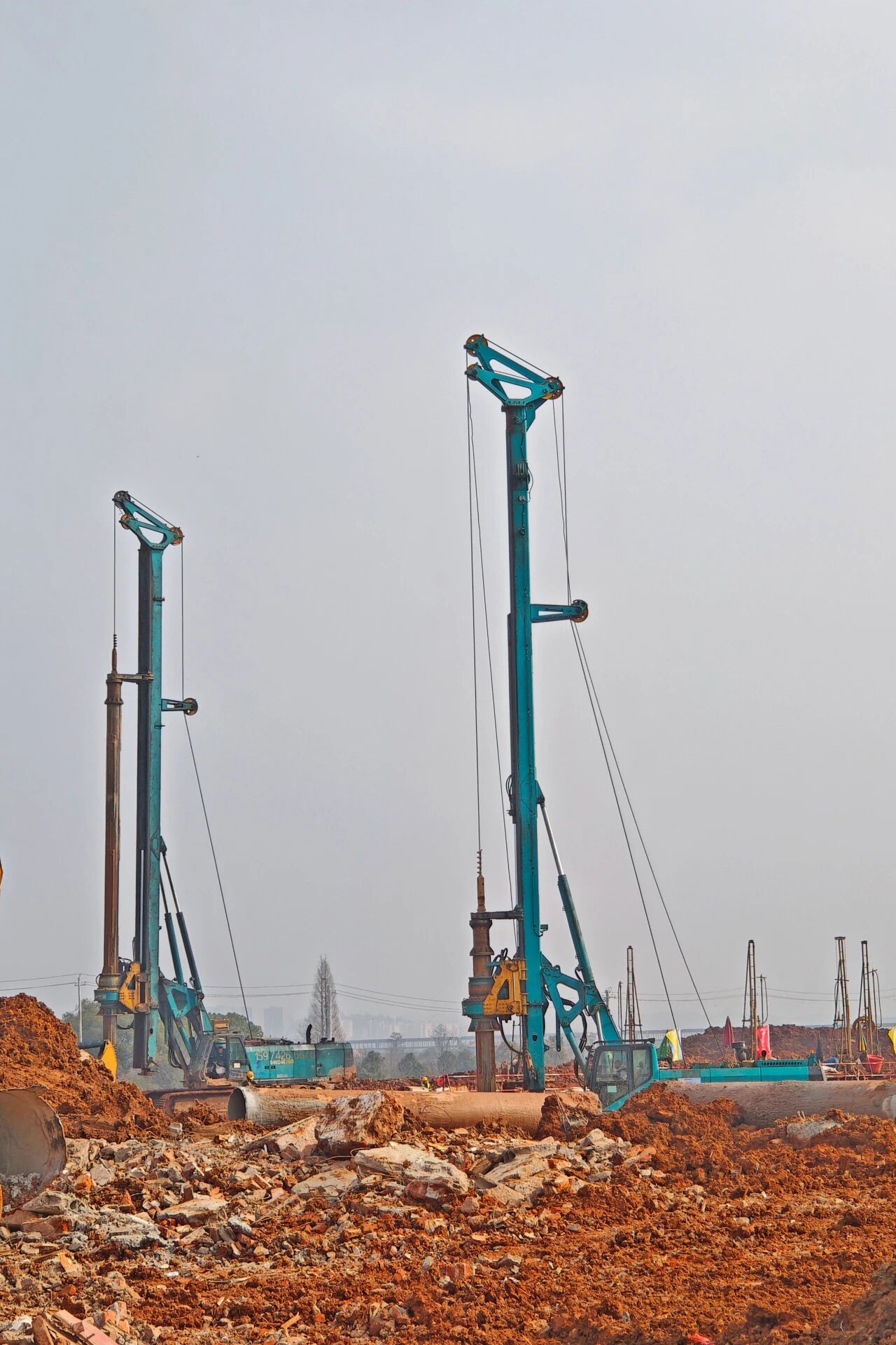 刷新“进度条”、修建新地标！8188cc威尼斯智能旋挖集群助力长沙奥体中心建设